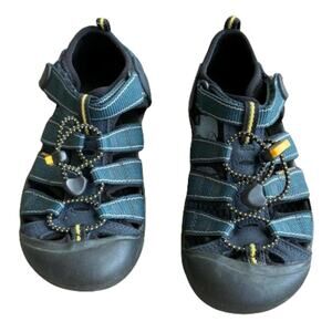 Keen Navy Newport H2 Blue Outdoor Hiking Water Sandals Size 3 35 EU